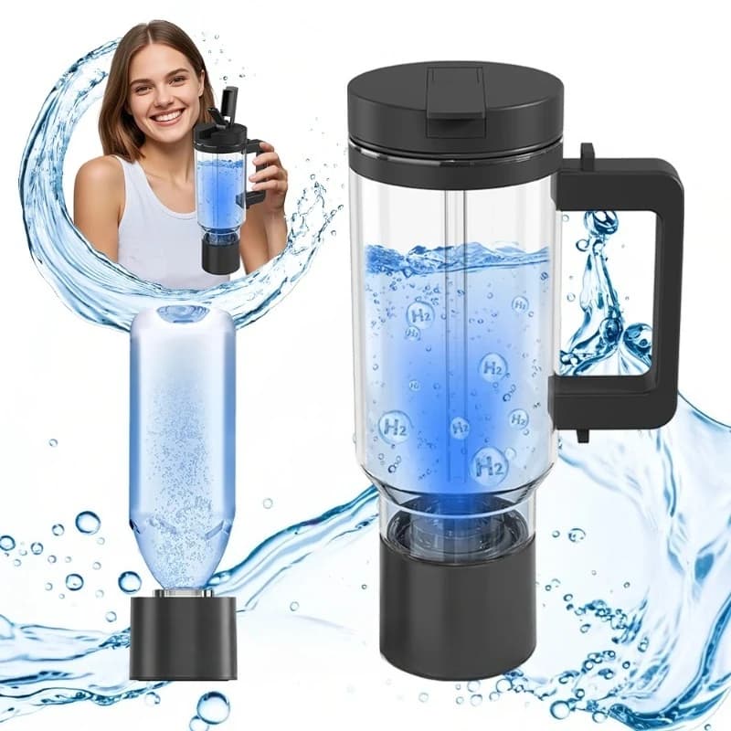 Hydrogen Water Manufacturer Bestseller 3000ppb Hydrogen Water Cup Electric Water Generator Bottle 1000ml