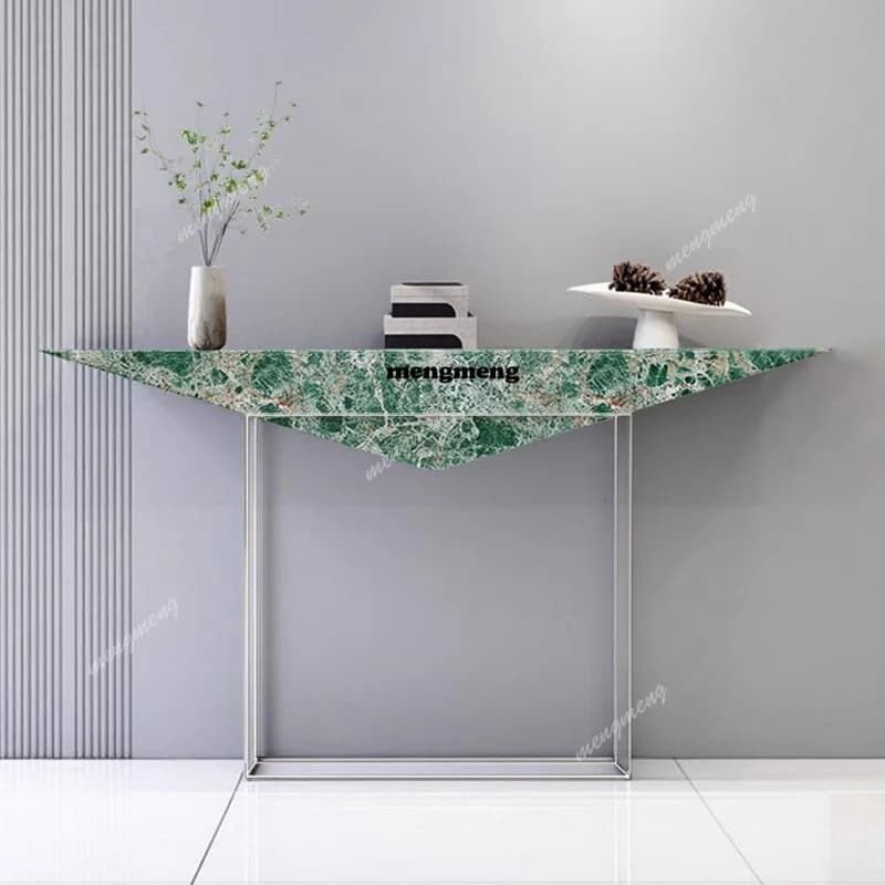 Trendy Acrylic Console Table Simple Nordic Luxury Modern Console Table Aesthetic Designer Console Meuble Furniture Living Room