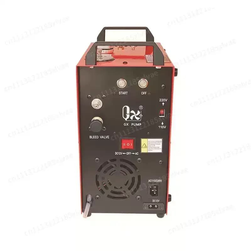 GX-E-CS4-I High Pressure Air Compressor, 400bar 5800psi Portable 4-Stage Pump with Filter