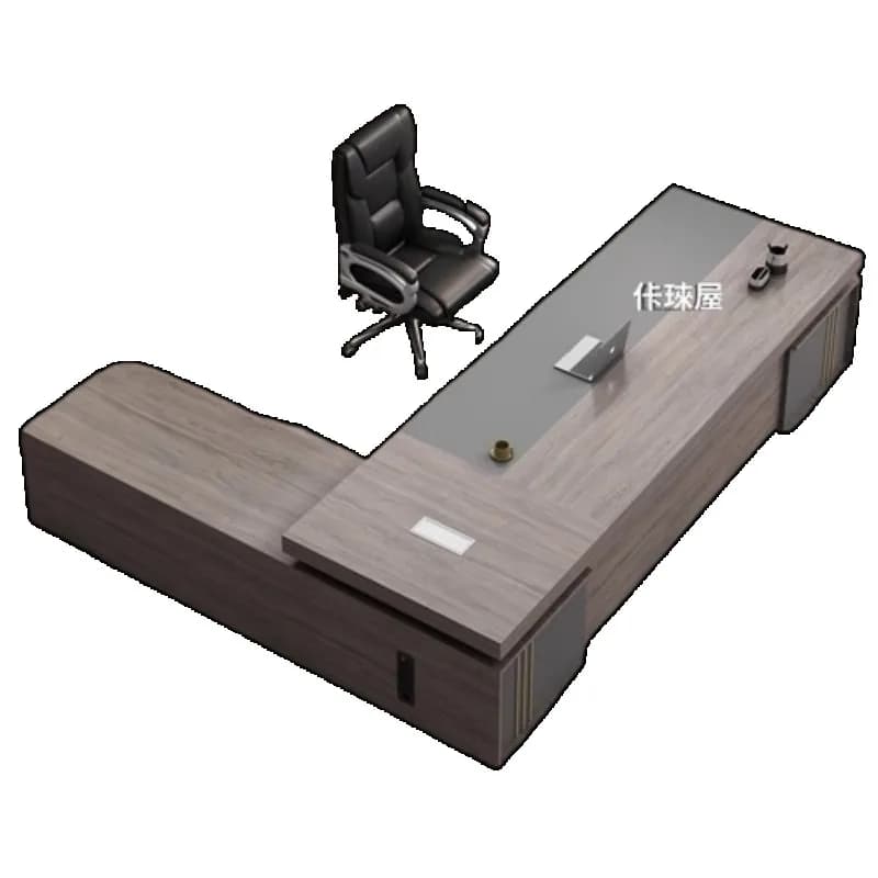 European Quality Computer Desks Light Luxury Unique Computer Reception Desks High Quality Modern Escritorio Oficina Furniture