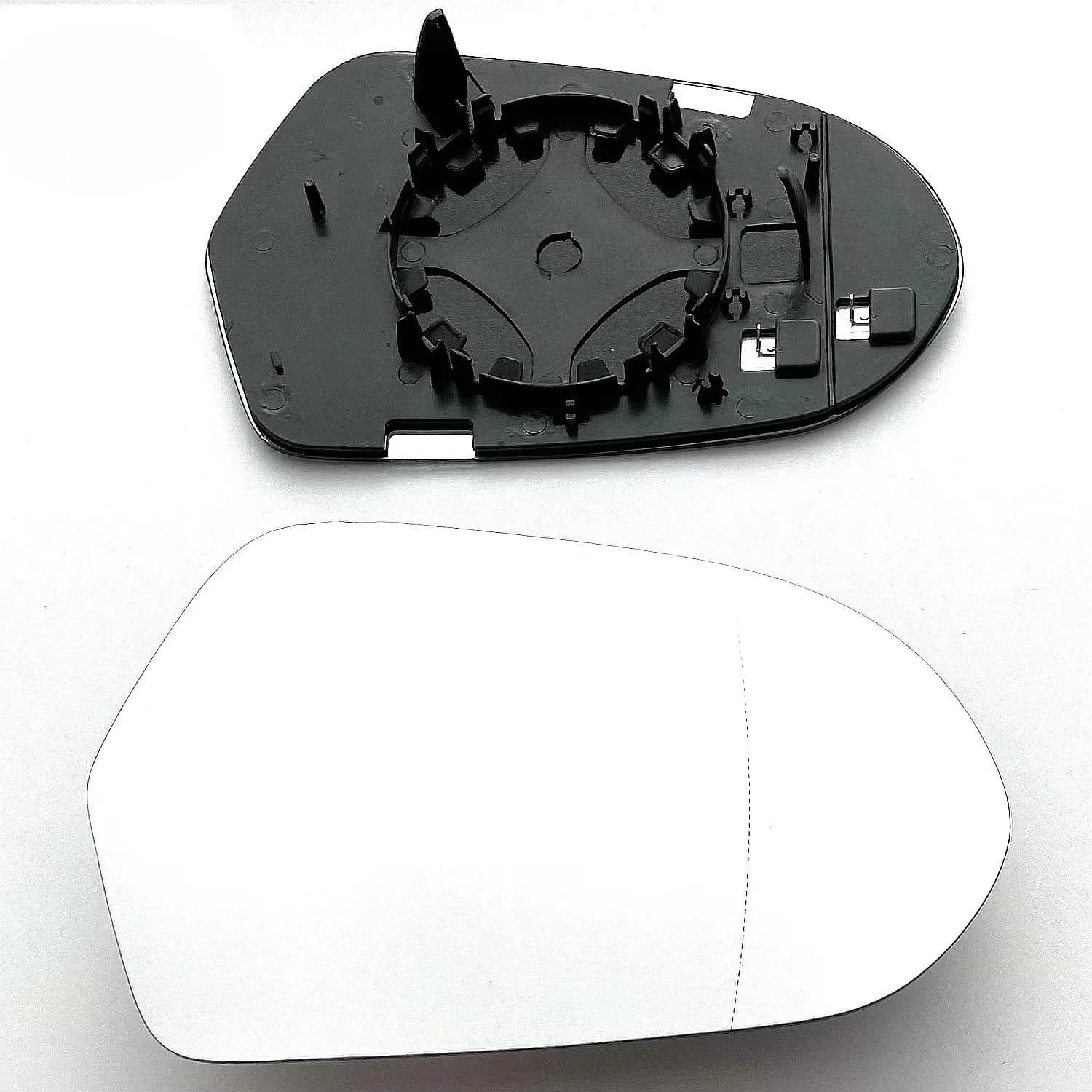 CAR HEATED WIDE ANGLE MIRROR GLASS FOR Audi A6 C7 S6 2012 13 14 15 16 17 18