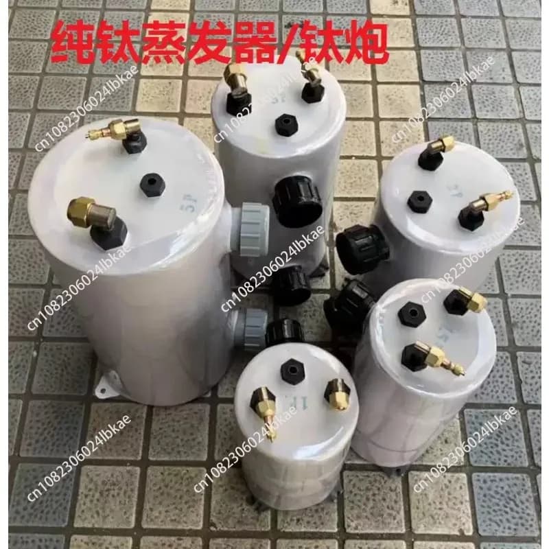 Pure titanium evaporator, titanium gun, fishpond chiller, ice bucket radiator, 1 P small volume titanium tube heat exchanger
