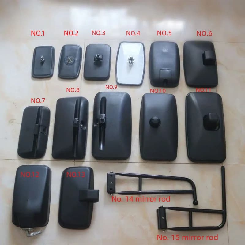 Rearview Mirror for Wheat Corn Harvester Combine Harvester Tractor Agricultural Machine