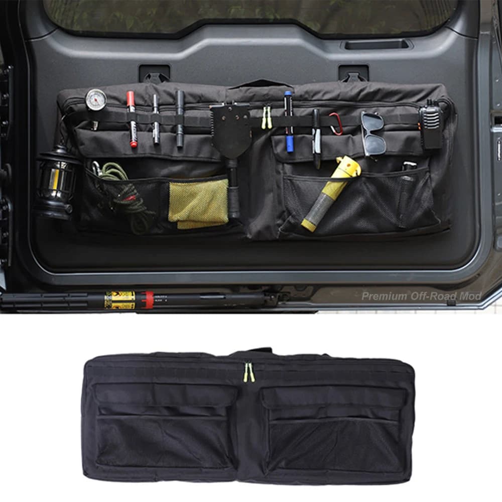For 2023-2025 Tank 400 Hi4T Trunk Tailgate Window Storage Bag Organizer Hanging Bag Modification Accessory Lossless installation