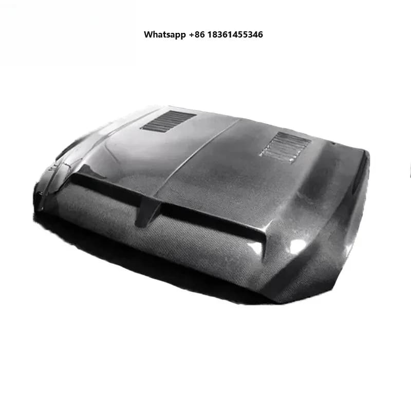 For  Mustang Refit Cevini Type Engine Hood 15-17 Vehicle Modification Parts Carbon Fiber Car Engine Cover