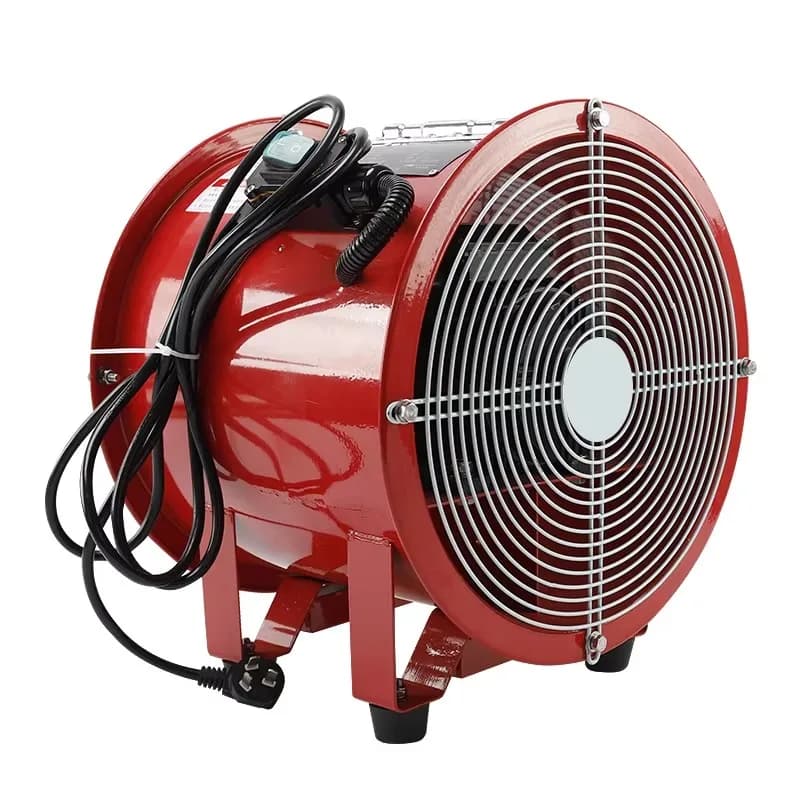 Tunnel Small Air Conveyor with Stainless Steel Blades 220V Creating a Comfortable Ventilation Environment