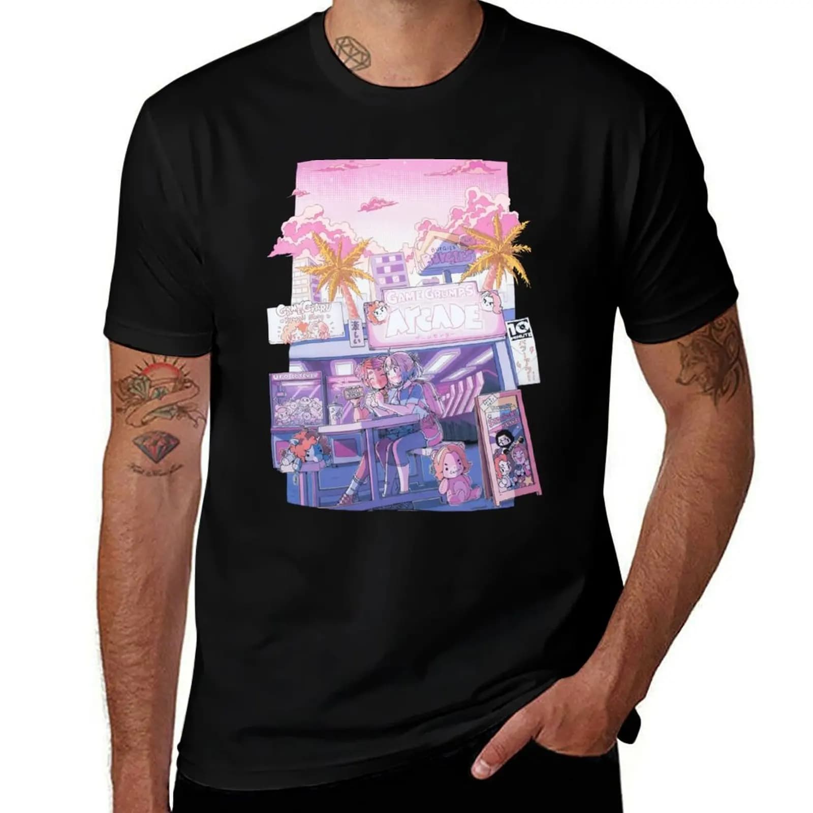 game grumps T-Shirt Industrial Work Tee Shirt T-Shirt