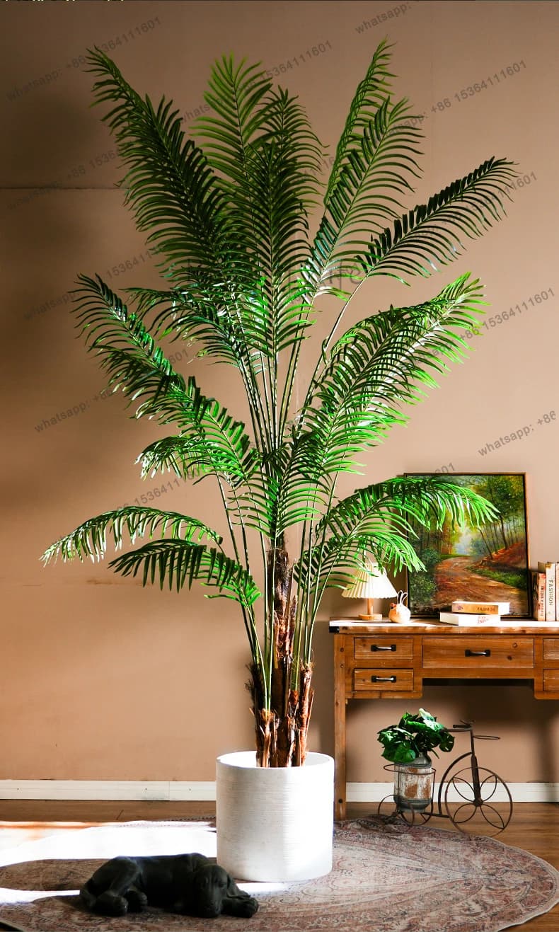 huge simulated sunflower plant green plant bionic indoor store window landscaping ornament
