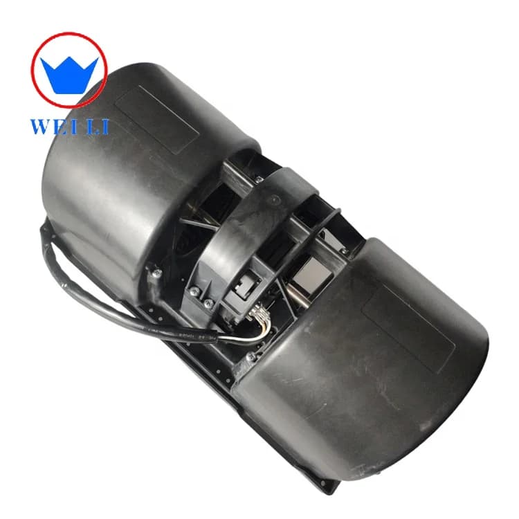 2026 New Arrival 24V DC WZHF358S Dual Impeller Fan For System Cooling Ventilation Replacement For Bus Evaporator Blower