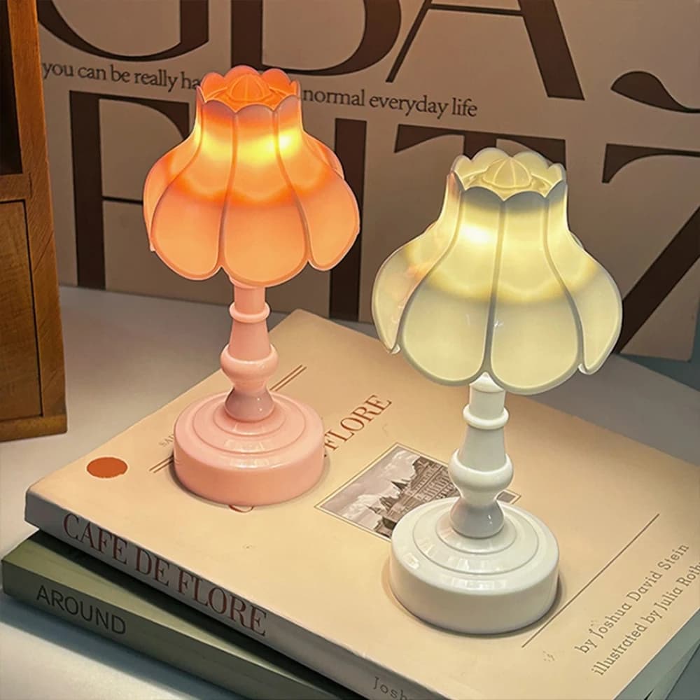 Mini Ling Orchid Night Light LED Table Decorative Lamp for Atmosphere Small Desk Lamp Headboard Decoration Small Desk Lamp