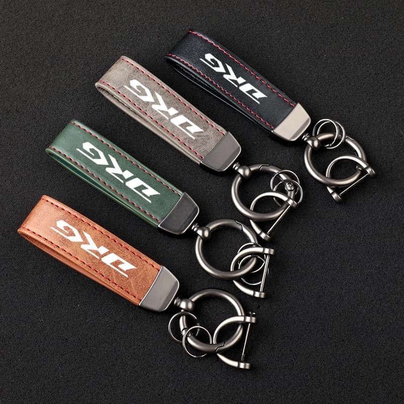 Premium material leather motorcycle key ring chain for SYM DRGBT DRG BT 58 160 R-EDITION 2020 2021 2022 with logo Accessories