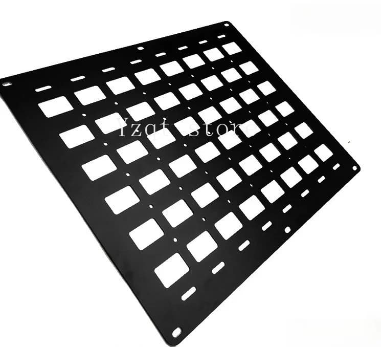RV modification car fast fixing multi-function oversized storage board vehicle tactical tool hanging board storage board