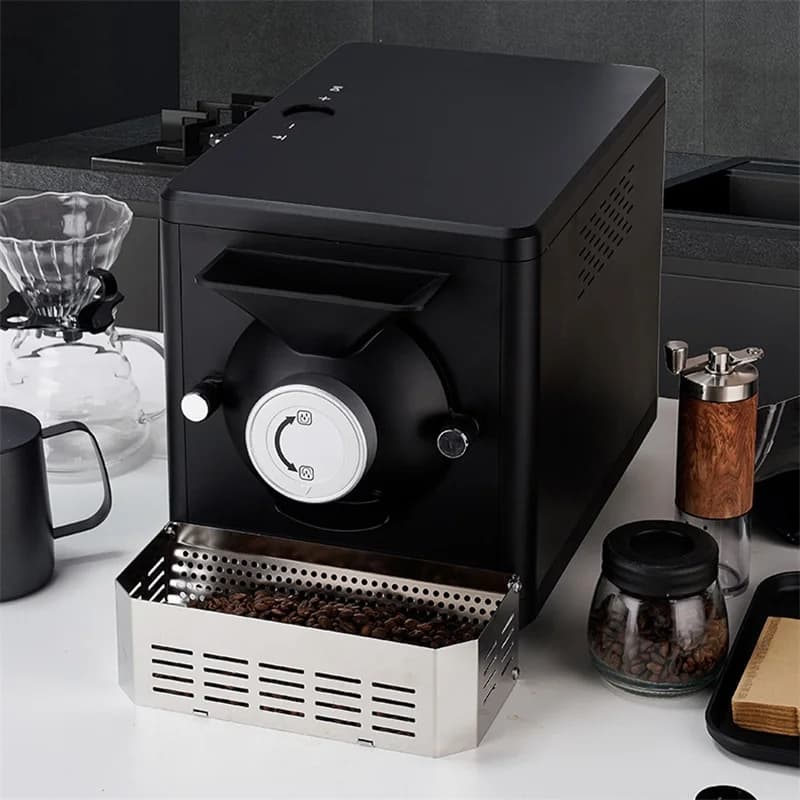 2025 New Model Coffee Roaster Coffee Bean Baker 1KG Small Coffee Bean Roasting Machine Herbal Roasting Machine