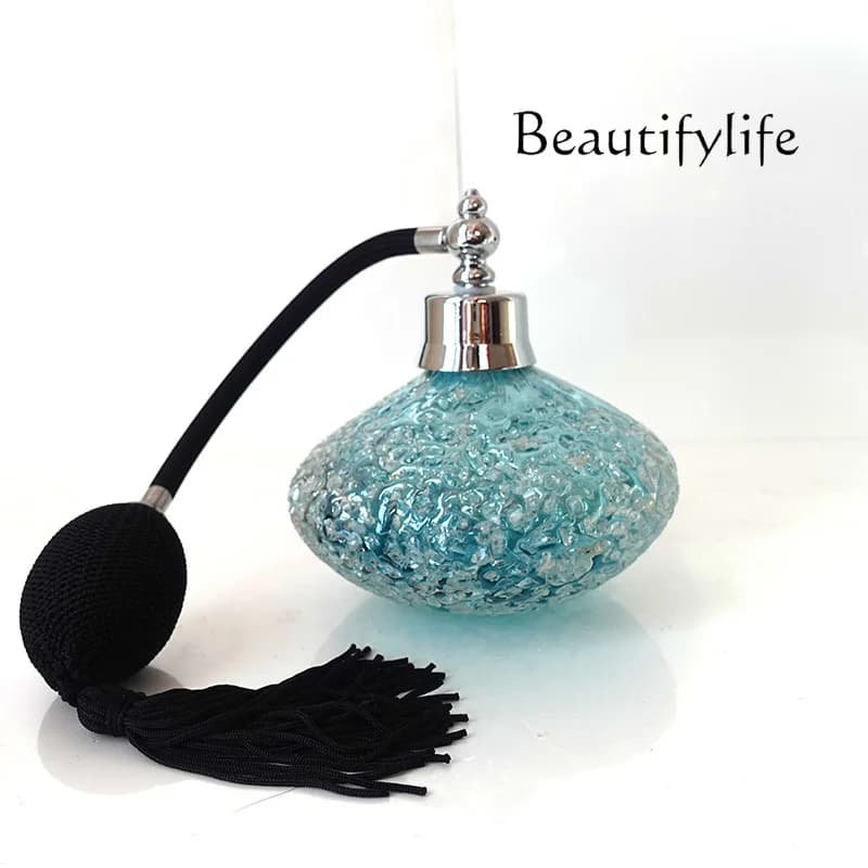French retro liquid replacement empty bottle spray glass sub-bottling ornament beauty tool