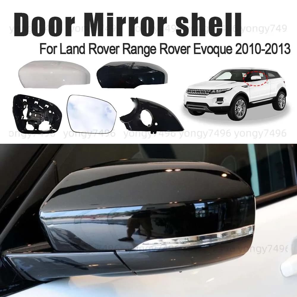 Cars Accessories Door Mirror Shell For Land Rover Range Rover Evoque 2010 2011 2012 2013 Picture Frame lower Bottom Shell Lens
