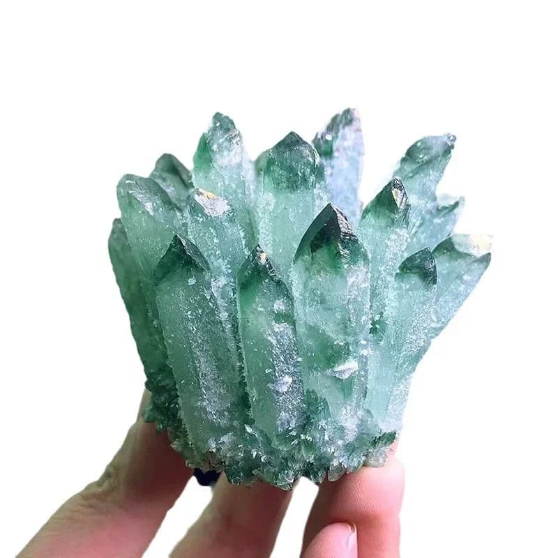 Green natural crystal stone home décor gifts