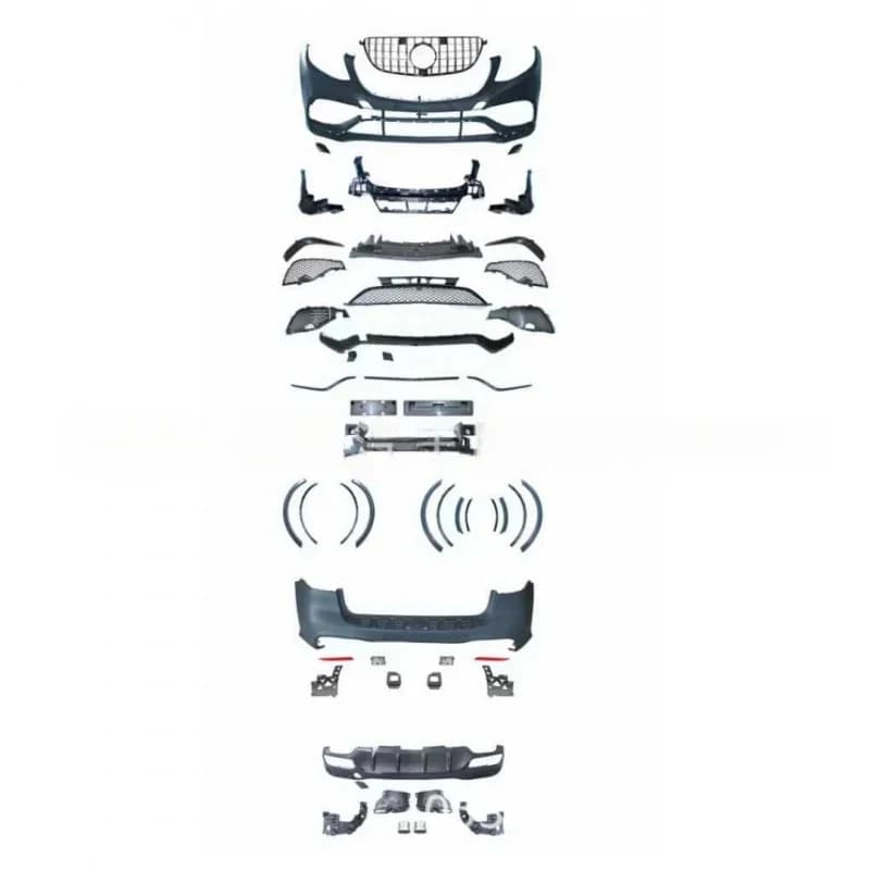 Factory Hot Sale Body Suitle Modified To GLE Model Bumper Modifiion Kit