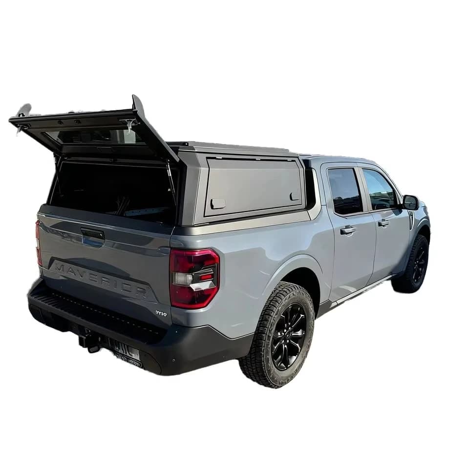 Military-Grade Truck Canopy Hardtop for Ford Maverick-Waterproof Locking Overland Design with Low Wind Noise