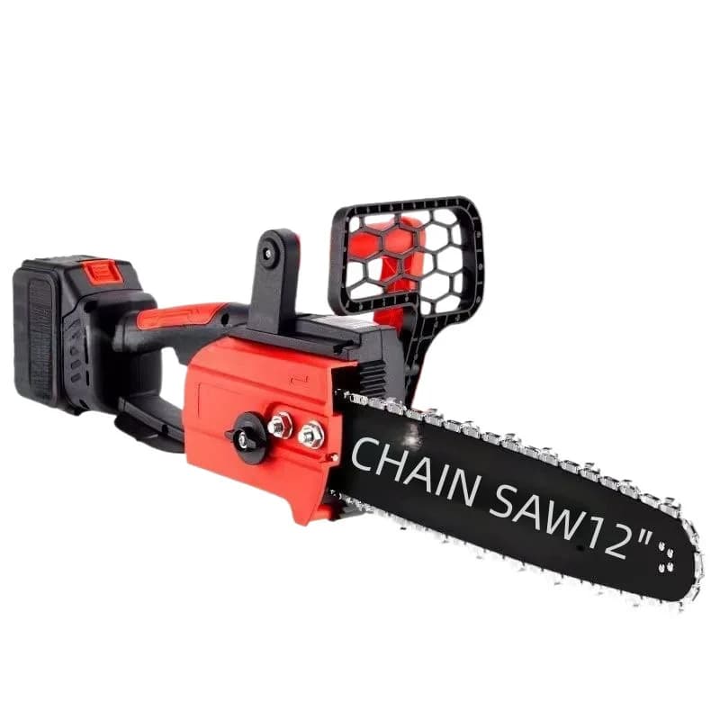 German chainsaw lithium chainsaw charging saw portable outdoor household small logging single hand  tree pruning chain