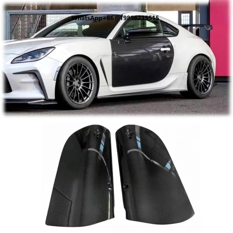 New Dry Carbon Fiber Replacement Car Door for GR86 for 2022-2024 Lightweight Racing Door Panel