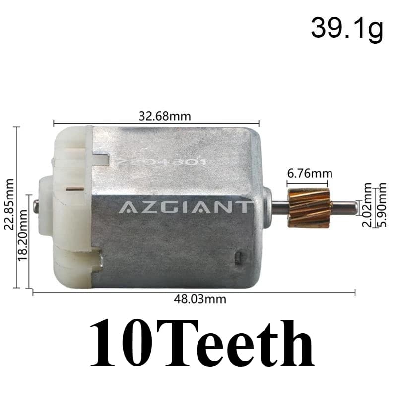 10Teeth DC Motor For VW Scirocco Passat Estate Golf Variant MK5 MK6 Plus Touran I MK1 Boot Tailgate Lock Latch Catch DIY Repair