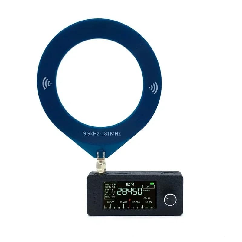 Pocket Size SI4732 Radio, Receiver, Mini Radio, Loop Antenna