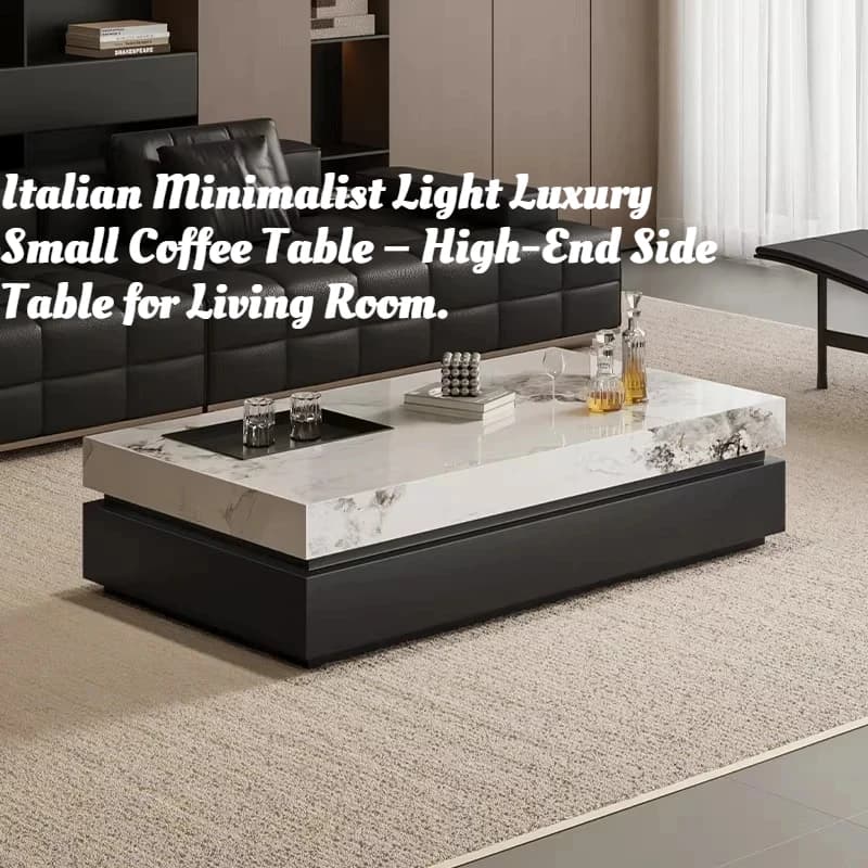 Minimalist Luxury Coffee Tables Modern Design Living Room Italian Coffee Tables Rectangular Unique Stolik Kawowy Accessories