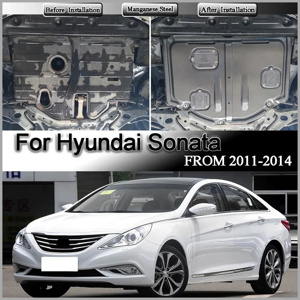 For Hyundai Sonata 2011-2014 2.0L Special Refitting The Fully Enclosed Baffle Plate Under Chassis Of Engine And Armored