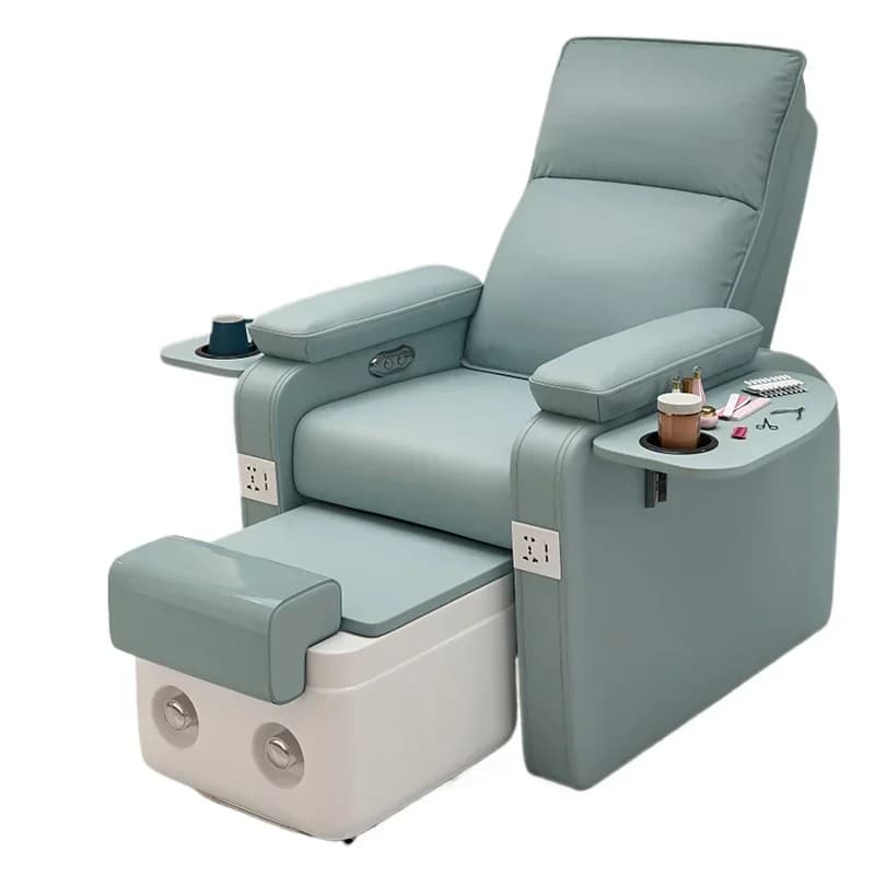 Manicure, eyelash sofa, foot chair