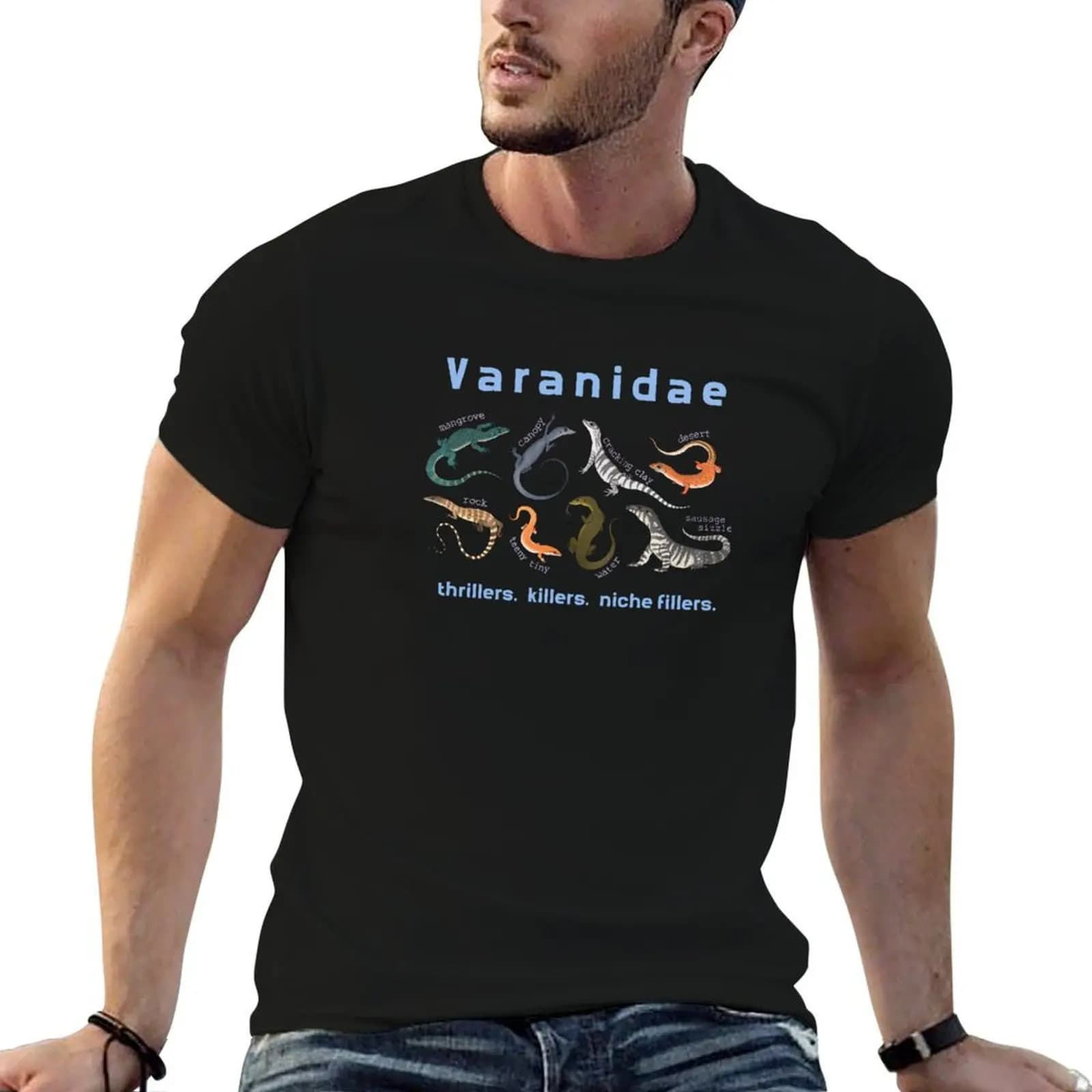 Varanidae T-Shirt kawaii clothes boys whites vintage t shirt men