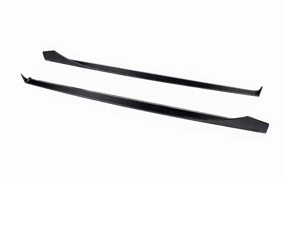 Paktechz Dry Carbon Fiber Parts Body Kit Side Skirt for Mercedes Benz AMG GT GTS C190