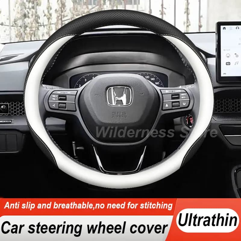 Hot Sales Car Steering Wheel Cover For Honda CR-V CR V MK6 RS 2023-2026 Non Slip Steering Wheel Cover Honda CR V Accessories