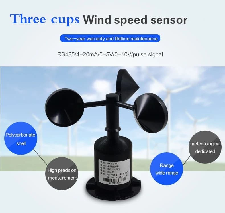 Weather Station Outdoor Wind Speed Sensor