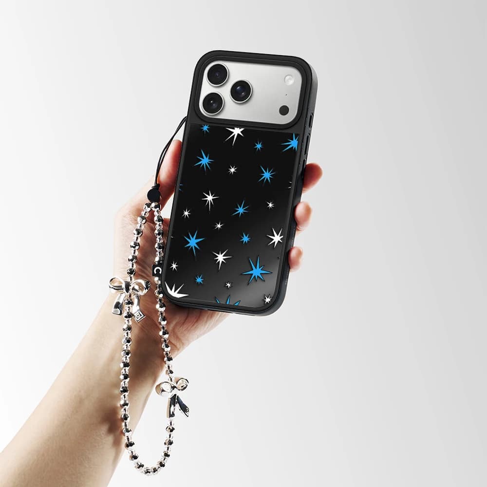 Creative Starry Sky Mirror Magnetic Phone Case Cover for IPhone 13 14 15 16 17 18 Pro Max Case for IPhone Air