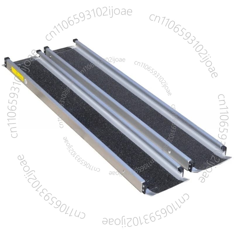 Take sample 6/8/10/12FT wheelchair ramp, aluminum ramp, barrier-free ramp, aluminum ladder, climbing ladder retractable
