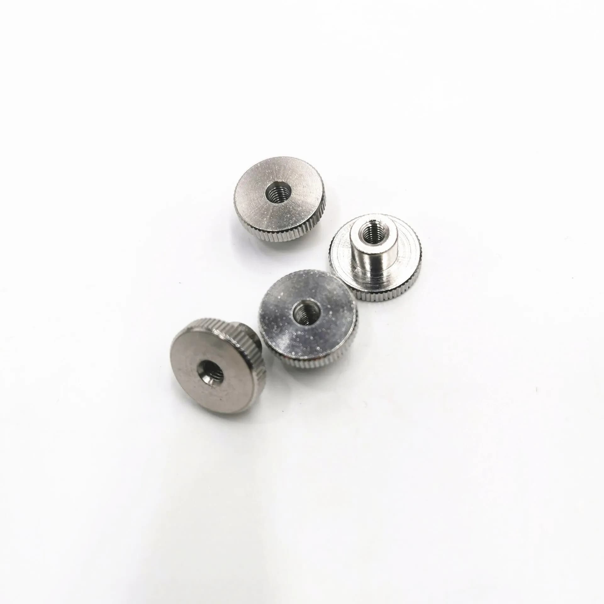 100pcs for Vorons 3D Printer Accessories M4 Knurleds Nut (DIN 466-B)