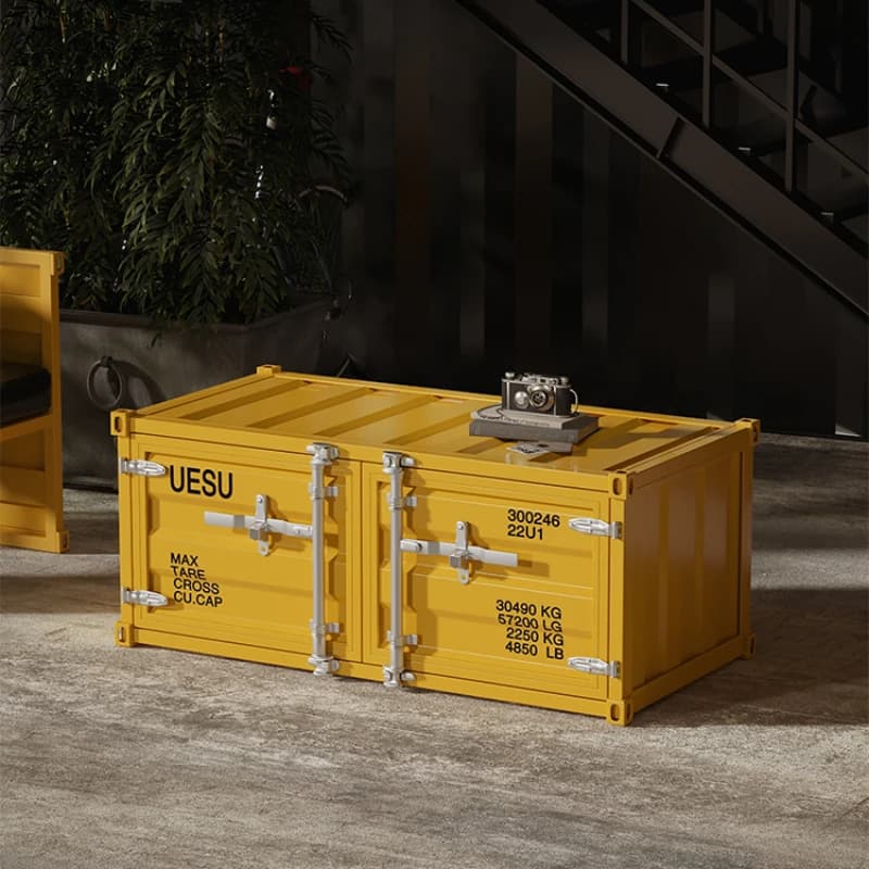 GZ Industrial Style Coffee Table Locker Personalized Creative Office Reception Internet Celebrity Iron