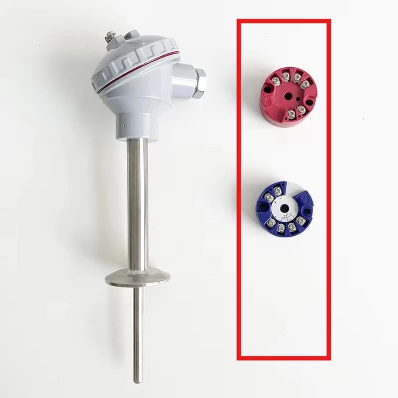 4-20mA thermocouple RTD resistance intelligent temperature transmitter module temperature sensor head installation