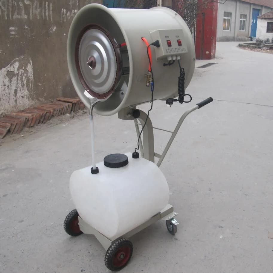 Large Industrial Greenhouse Hanging Cool Mist Fan Centrifugal Cool Mist Humidifier