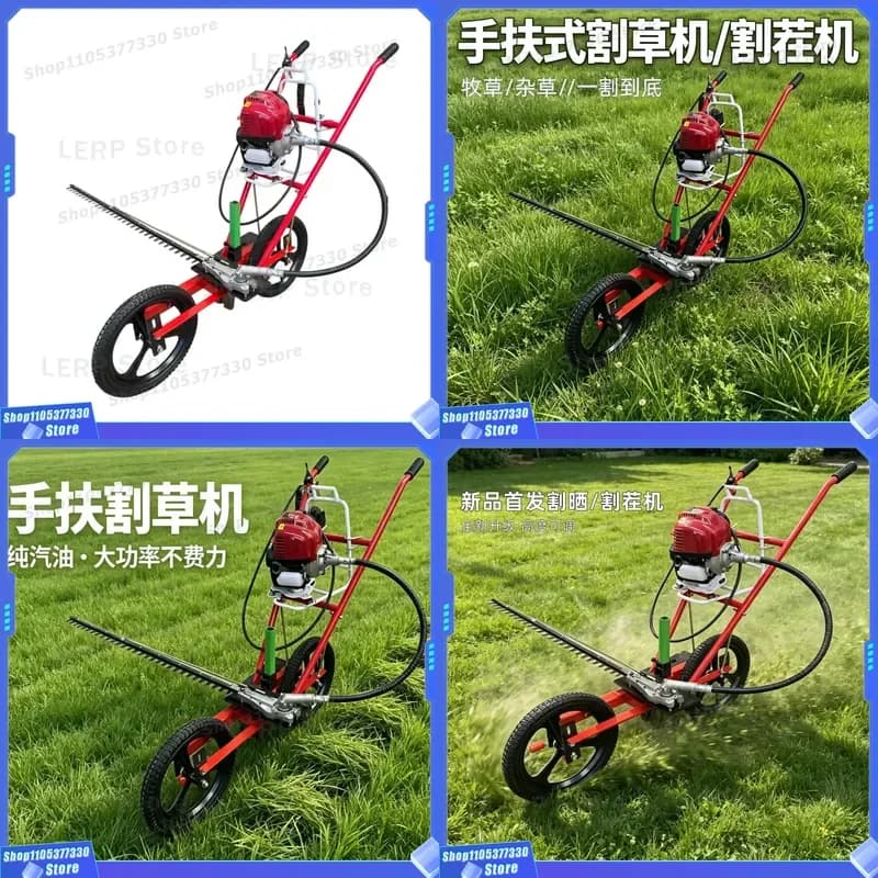 Multifunctional Lawn Mower Shrub Cutter Pasture Grass Trimmer Farm Garden Field Straw Leveling Machine for Agricultural Use