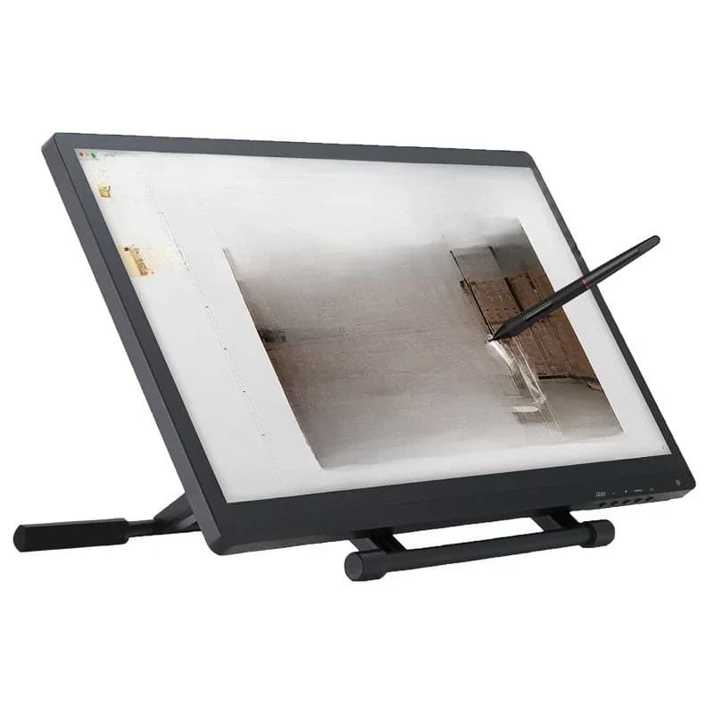 Multimedia touch digital screen, painting design tablet teaching touch screen interactive demonstration screen