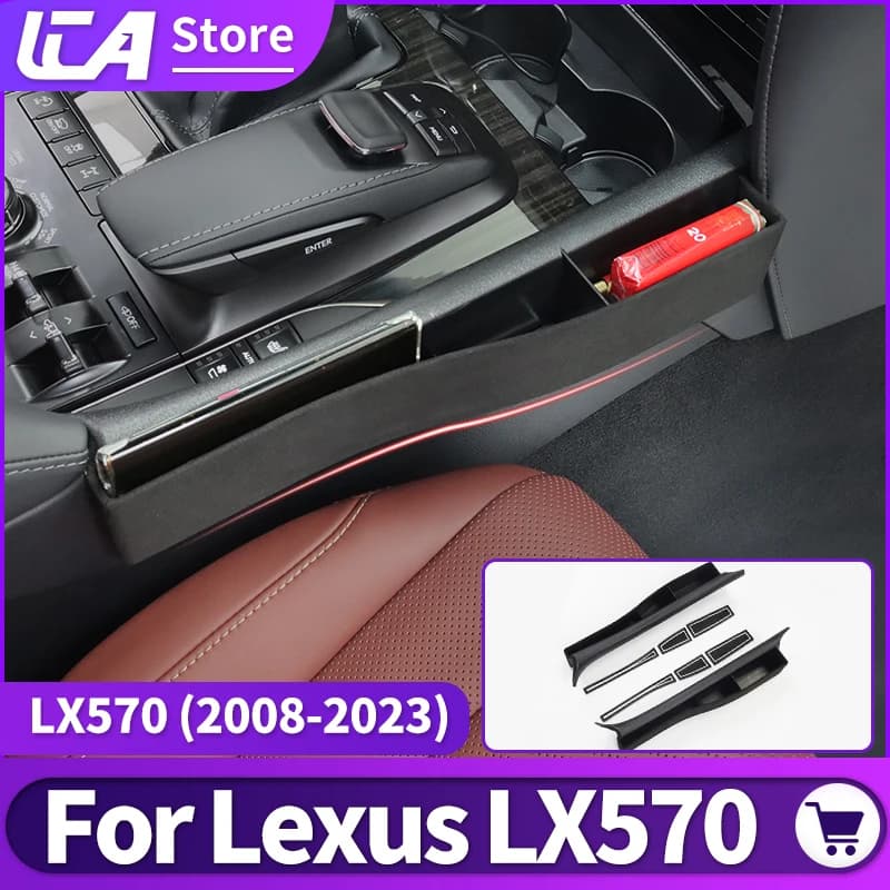 Seat Gap Multifunctional Tray For Lexus LX 570 LX570 2016-2022 Interior Accessories Central Control Storage Box Modification