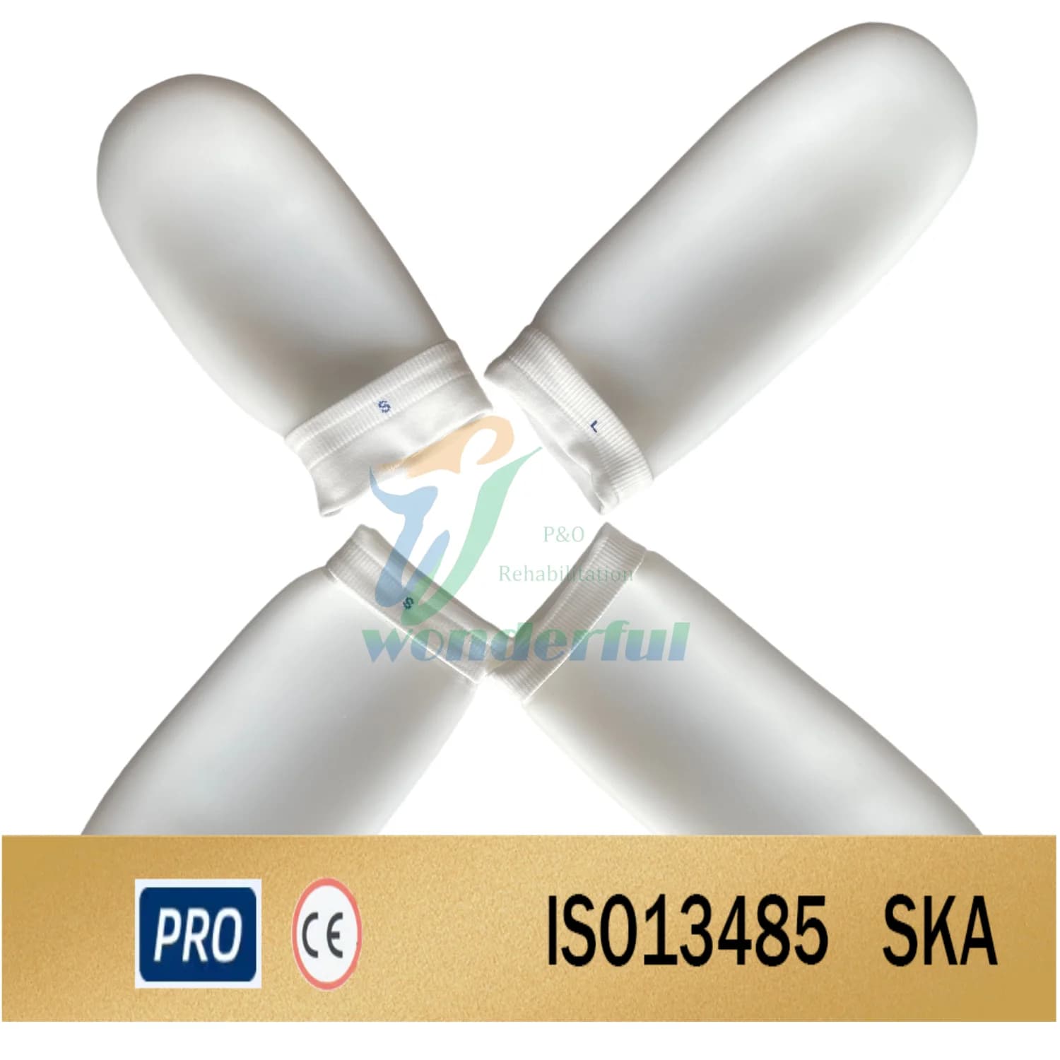 High Quality Cotton Gel Sock Prosthetic Leg Socket Residual Limb Knee Joint Prosthesis Below Knee Us Gel Socks Rehabilitation