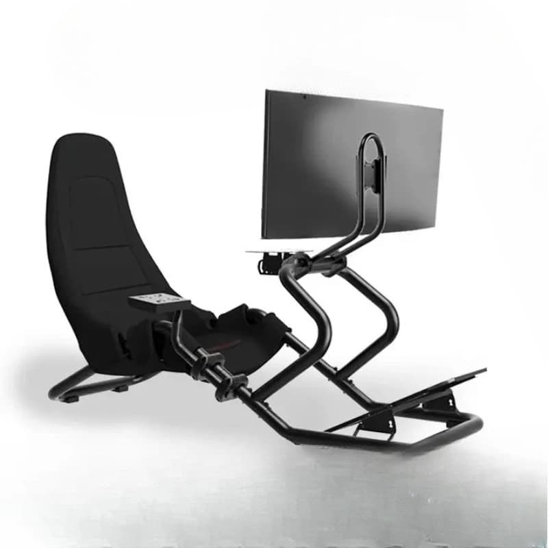 Racing emulator bracket Monitor bracket, seat game fixed game steering wheel gear lever