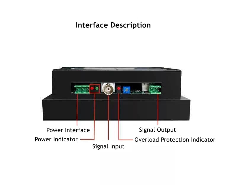 Gold Seller FPA100-120Vpp /FPA100-150Vpp /FPA100-200Vpp High Voltage/Bandwidth/Driving Coil PZT/Oscillator Power Amp W/ Overload