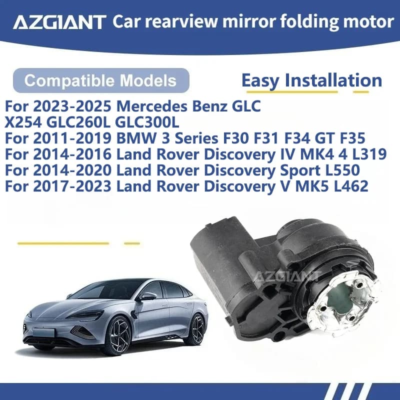 AZGIANT For Mercedes Benz GLC X254 GLC260L GLC300L/BMW 3 Series F30 F31 F34 GT F35 Car Wing Mirror Authentic Folding Motor Power