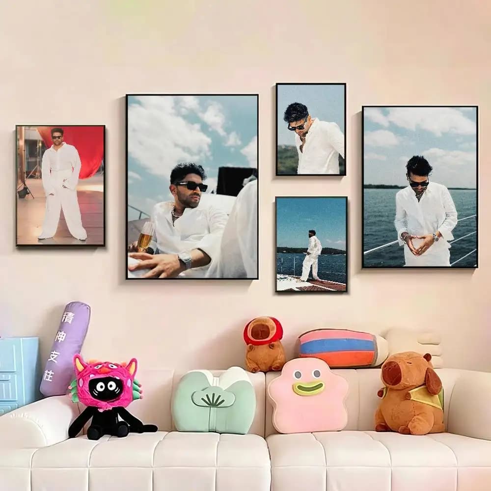 GURU RANDHAWA PARIS Poster Waterproof Wall Art Sticker For Bar Living Room Vintage Decor