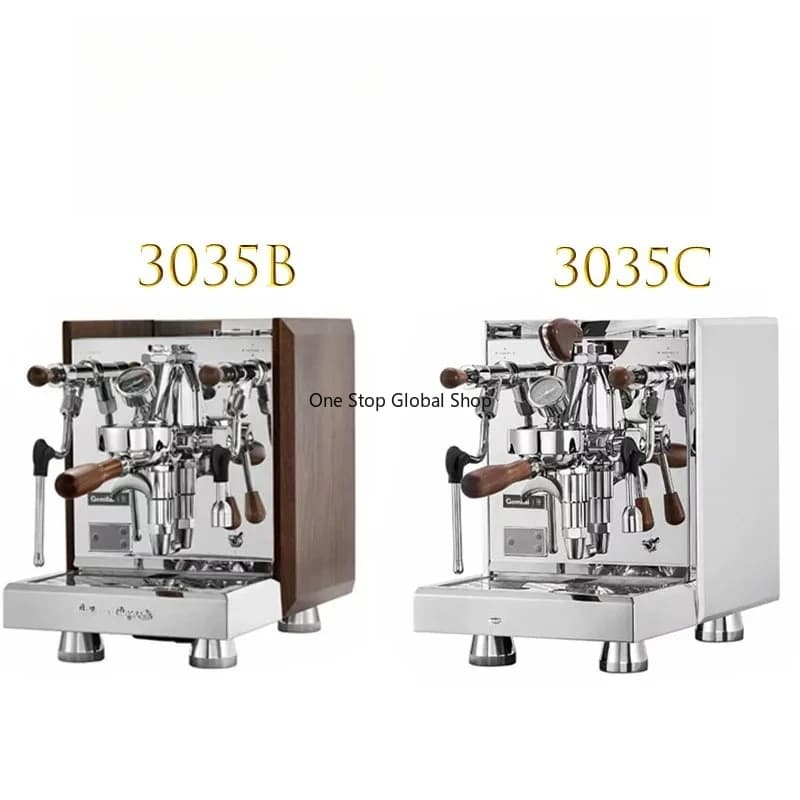 Gemilai White Whale 3035C Semi automatic Business or Home Coffee Machine Italian Concentrator E61 Brewing Head