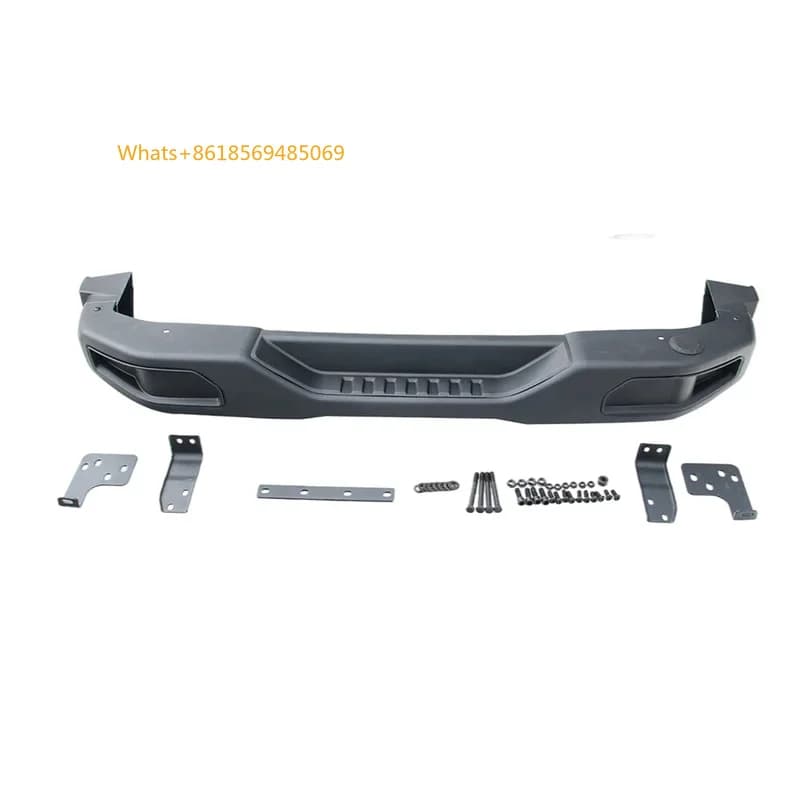 Cold Roll Steel 10th Anniveary Rear Font  Bumper   2018 & Rubicon JL  2019 4DR, 2DR   Gladiator JT