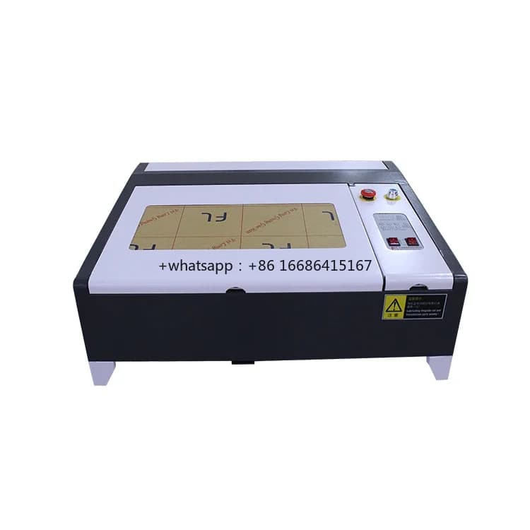 Engraving Machine Metal 4040 40W/50W HIGH SPEED CO2 Engraving Cutting Machine For Plastic Industry